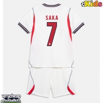 England Bukayo Saka #7 Replica Home Minikit World Cup 2026 Short Sleeve (+ pants)